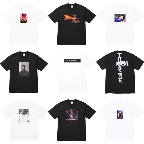 Superme Cotton T-shirt 18 Style