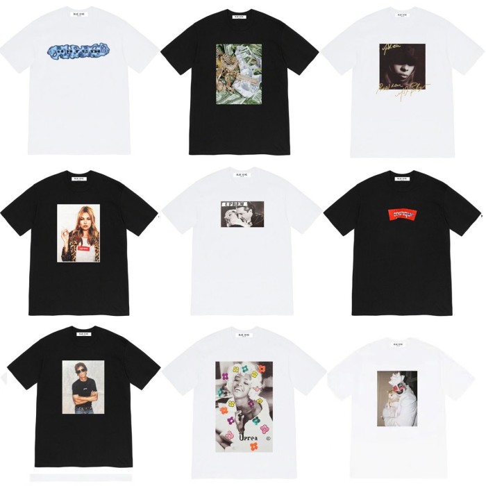 Superme Cotton T-shirt 18 Style