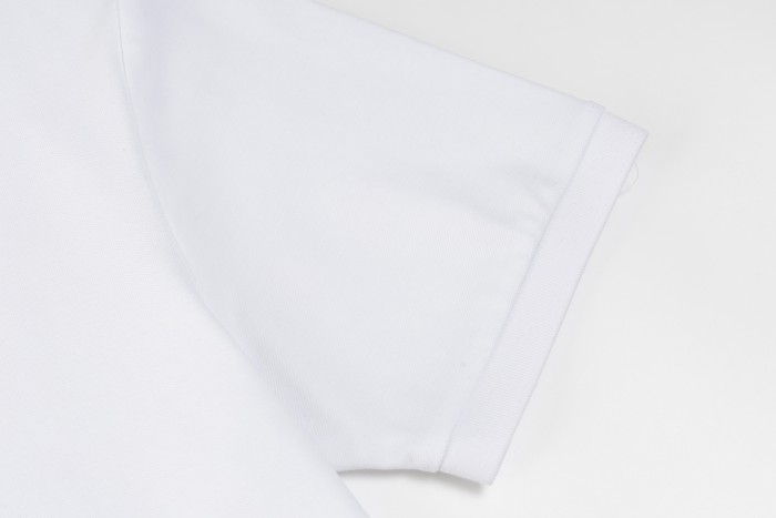 Burberry Check Collar Cotton Polo Shirt