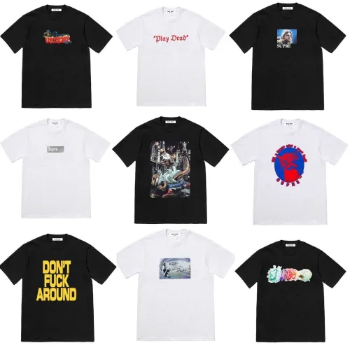 Superme Cotton T-shirt 16 Style