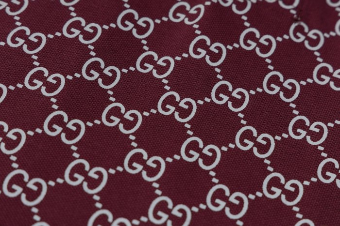 GUCCI GG JACQUARD COTTON PIQUET POLO