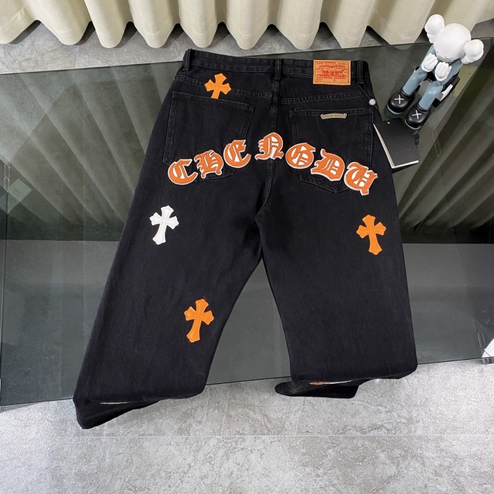 Chrome Hearts Levi's Cross Patch Denim Jeans