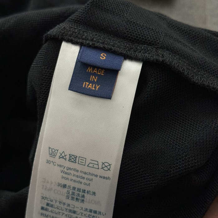 Louis Vuitton Jacquard Lapel Polo Shirt