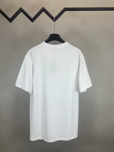 Balenciaga Logo Patch Embroidered Short Sleeve T-shirt