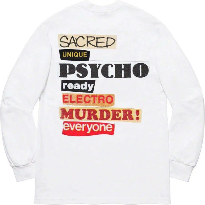 Superme Cotton Long Sleeves T-shirt 18 Style