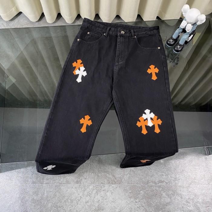 Chrome Hearts Levi's Cross Patch Denim Jeans