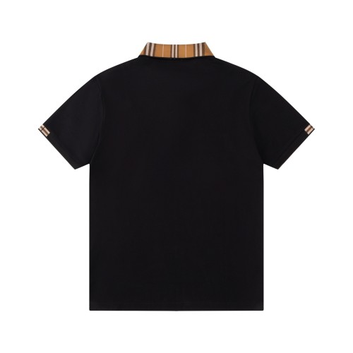 Burberry Logo Embroidered Cotton Polo Shirt