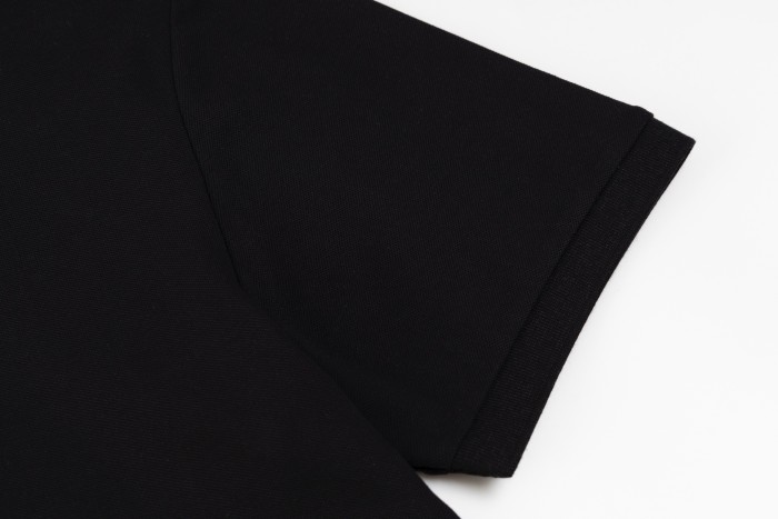 Burberry Check Collar Cotton Polo Shirt