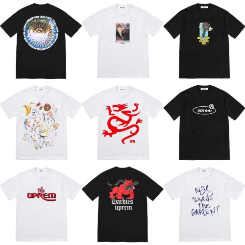 Superme Cotton T-shirt 17 Style