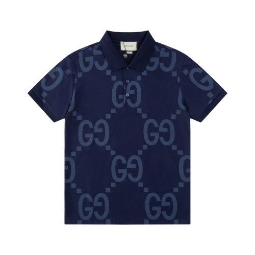Gucci GG Logo Print Cotton Short Sleeved T-shirt