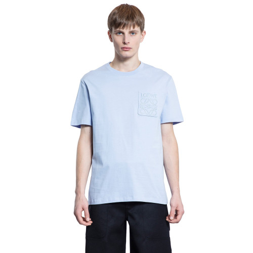 LOEWE Logo Embroidered Cotton T-shirt