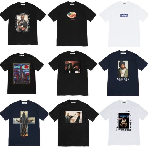 Superme Cotton T-shirt 22 Style