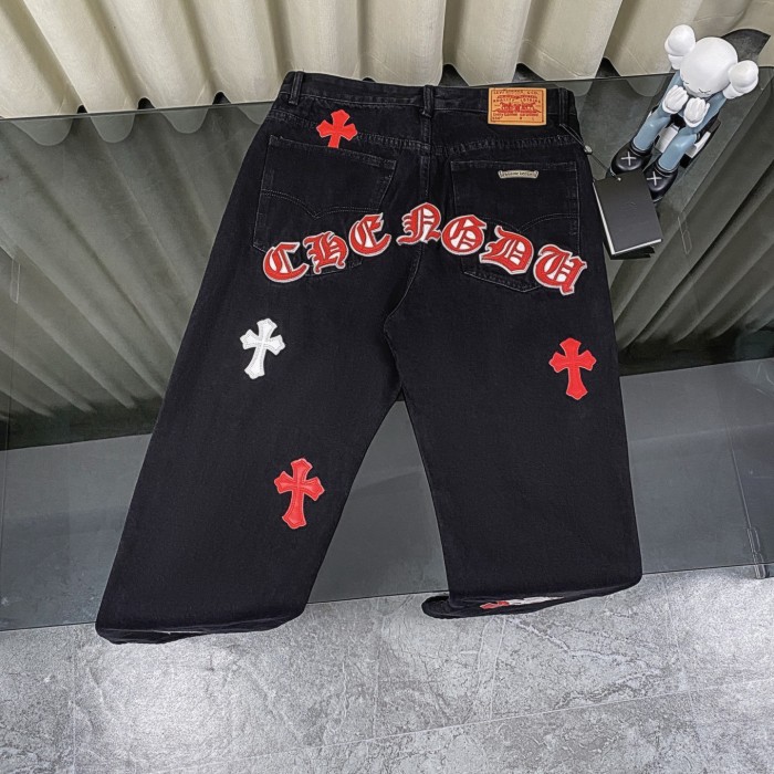 Chrome Hearts Levi's Cross Patch Denim Jeans