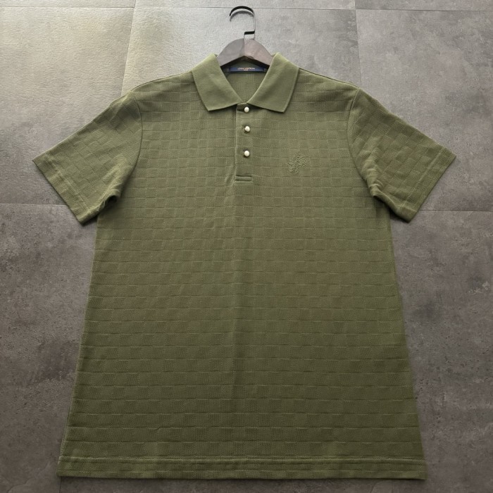 Louis Vuitton Jacquard Lapel Polo Shirt