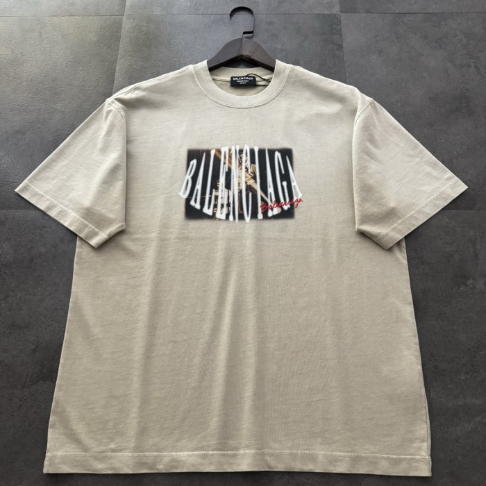 Balenciaga Band Signature Short Sleeved T-shirt