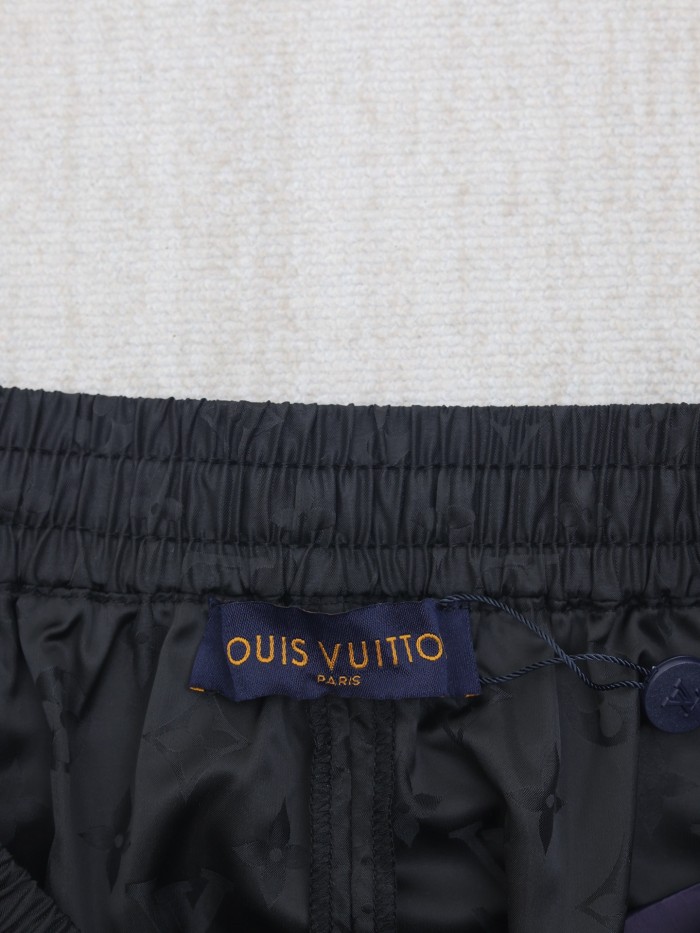 Louis Vuitton Jacquard Printed Monogram Silk Shorts