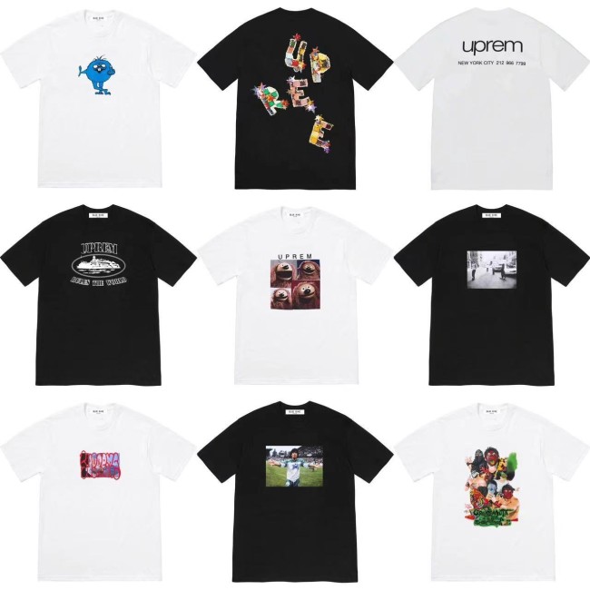 Superme Cotton T-shirt 18 Style