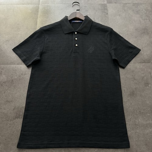 Louis Vuitton Jacquard Lapel Polo Shirt