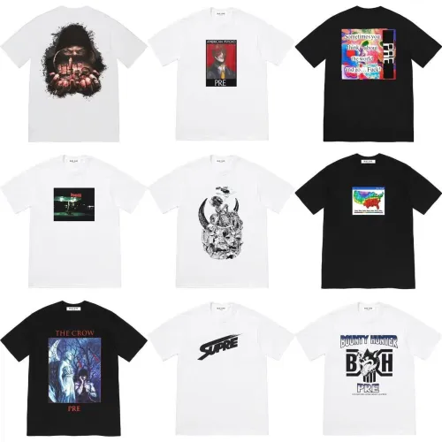 Supreme Cotton T-shirt 18 Style
