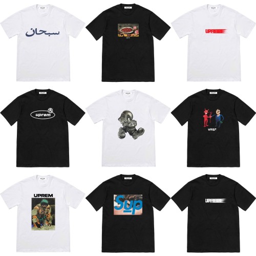 Superme Cotton T-shirt 16 Style