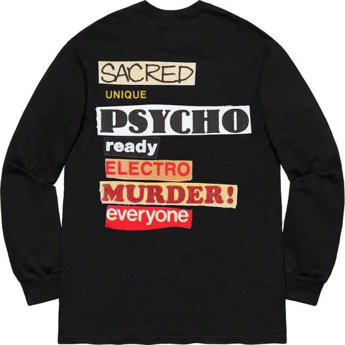 Superme Cotton Long Sleeves T-shirt 18 Style