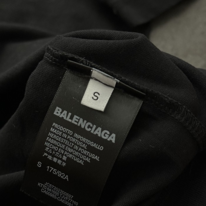 Balenciaga Band Signature Short Sleeved T-shirt
