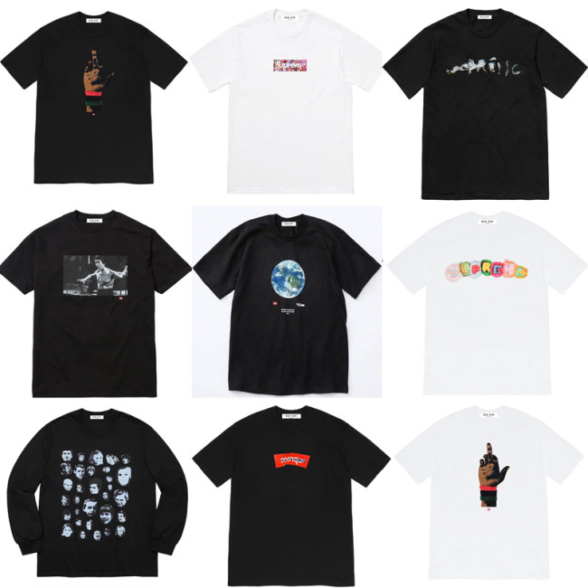 Superme Cotton T-shirt 15 Style