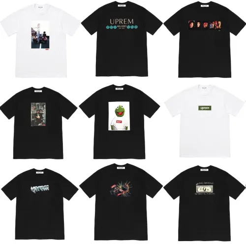Supreme Cotton T-shirt 17 Style