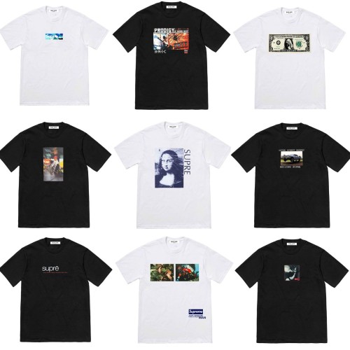 Superme Cotton T-shirt 22 Style