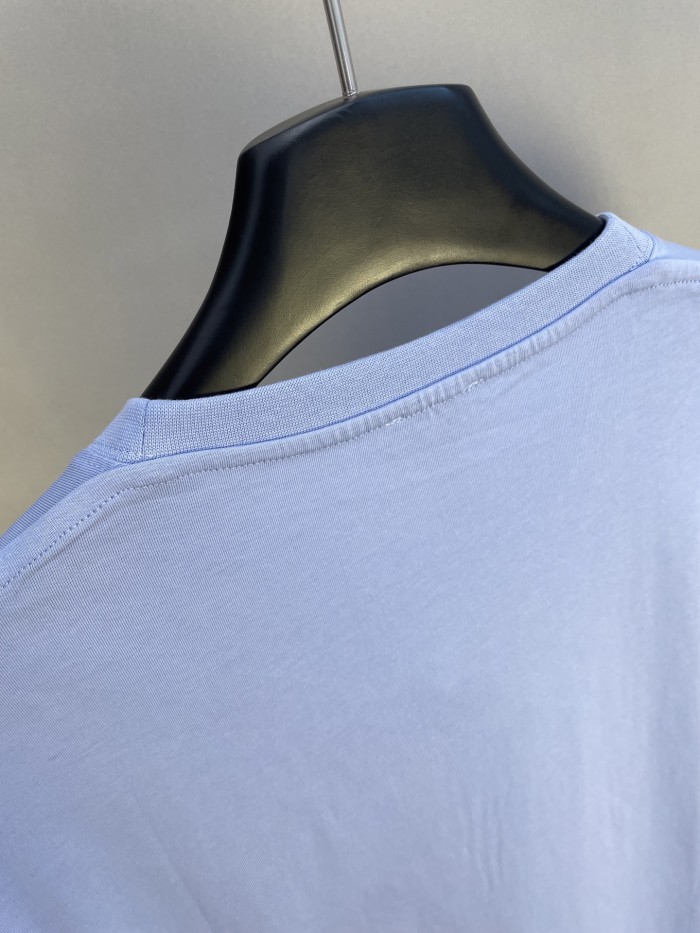 LOEWE Logo Embroidered Cotton T-shirt