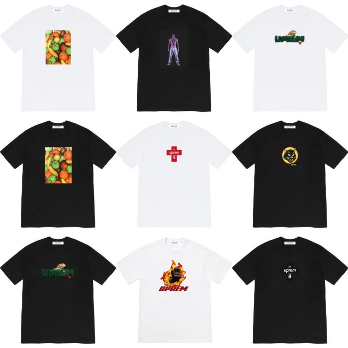 Superme Cotton T-shirt 12 Style