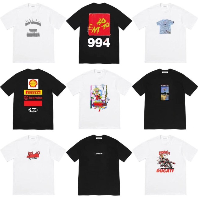 Superme Cotton T-shirt 18 Style