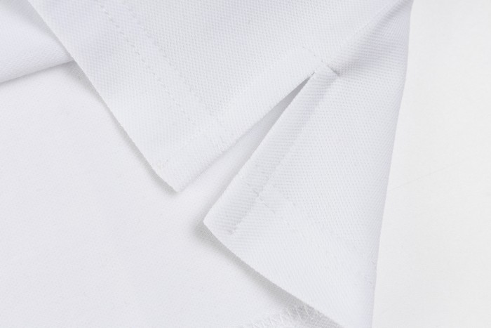 Burberry Logo Embroidered Cotton Polo Shirt