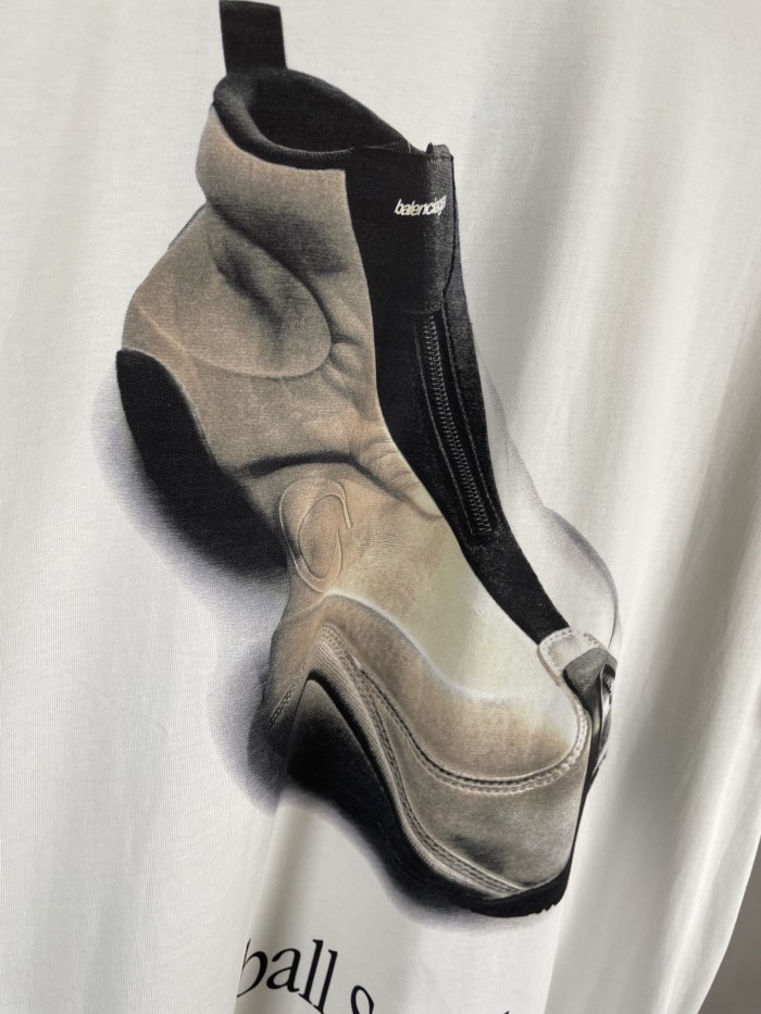 Balenciaga Men's Basketball Sneaker T-shirt Oversized