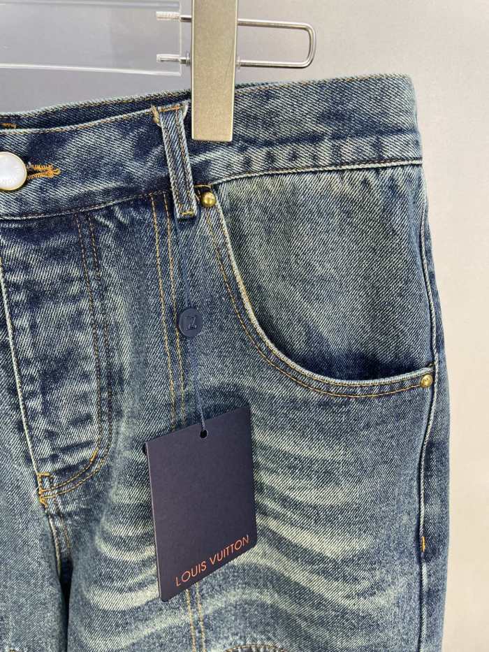 LOUIS VUITTON Denim Workwear Shorts