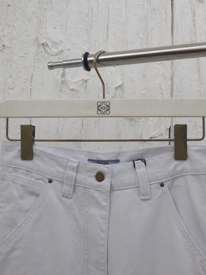 Prada Old Canvas Pants
