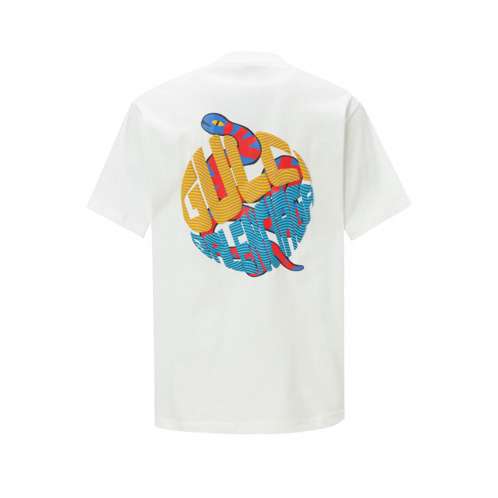 Gucci X Balenciaga logo T-shirt short sleeves