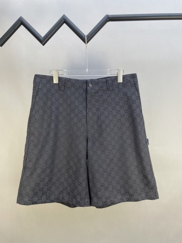 Gucci Canvas Cotton-blend Bermuda Shorts