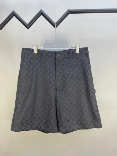 Gucci Canvas Cotton-blend Bermuda Shorts