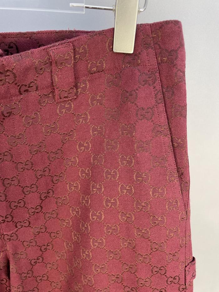 Gucci Canvas Cotton-blend Bermuda Shorts