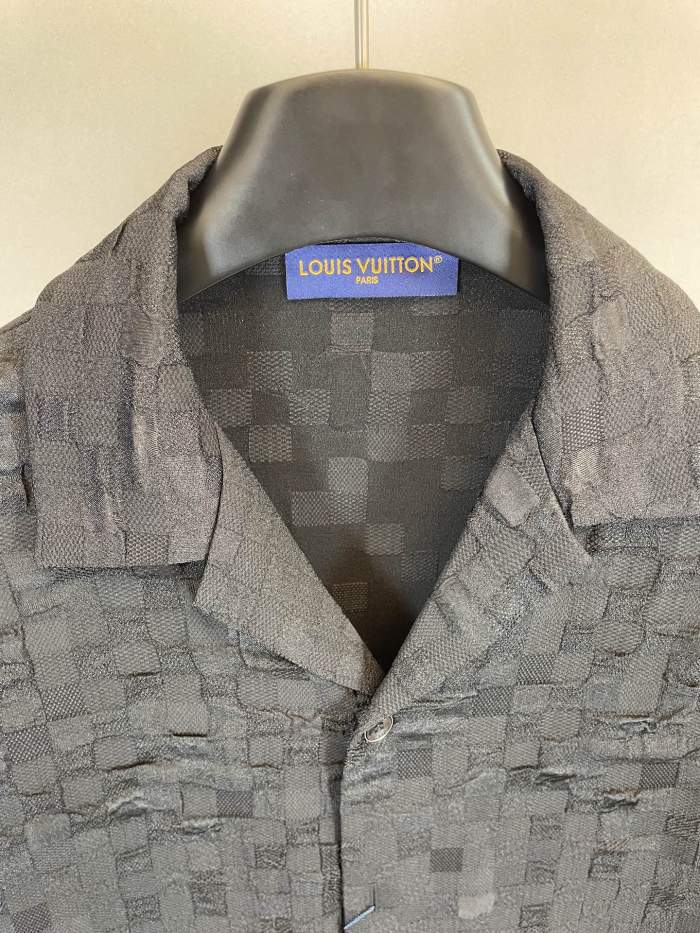 Louis Vuitton Graphic Jacquard Short-Sleeved