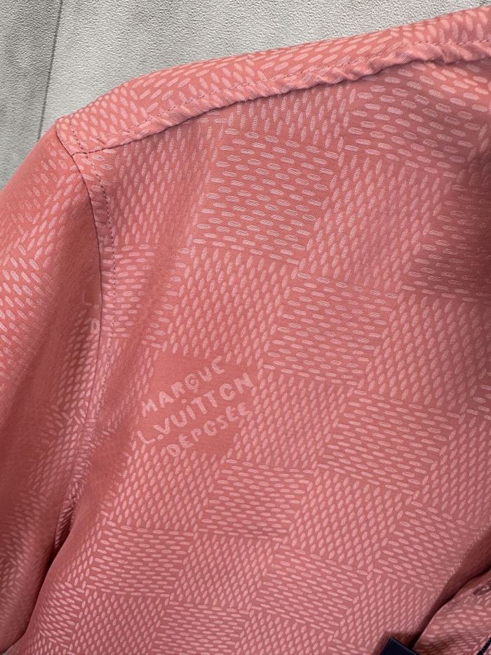 Louis Vuitton Silk Short Sleeved Shirt