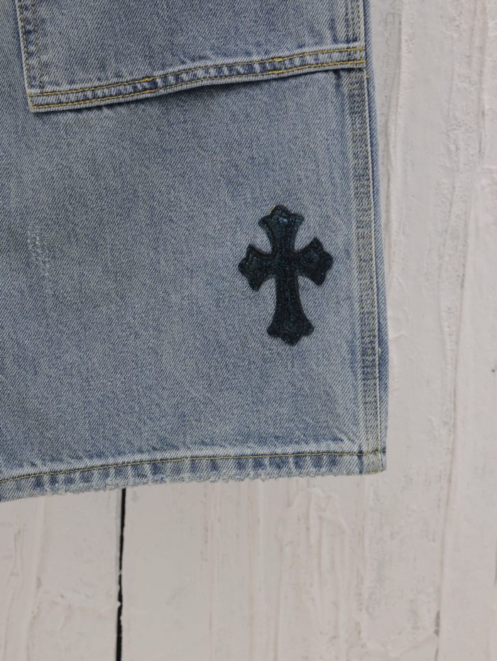 Chrome Hearts Star Cross Work Jeans