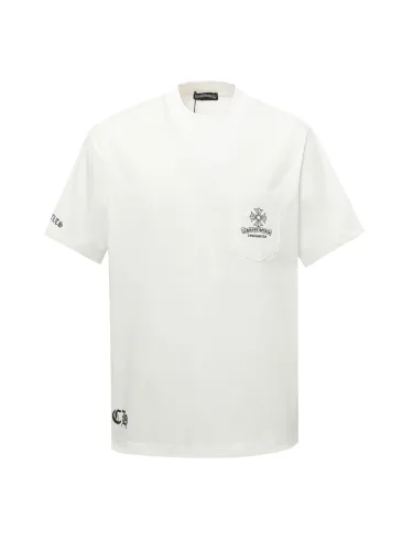 Chrome Hearts Sanskrit Cotton Short Sleeve T-Shirt