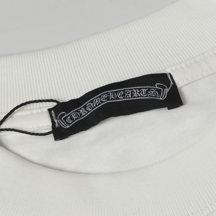 Chrome Hearts Sanskrit Cotton Short-sleeved T-shirt