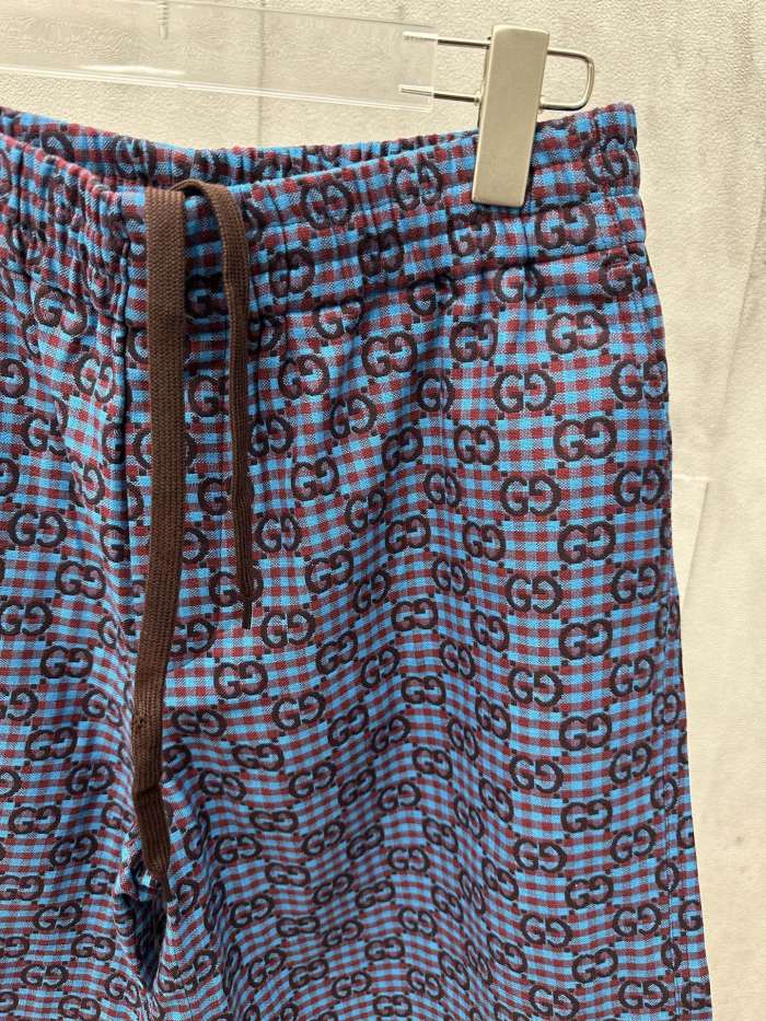 Gucci GG Check Shorts