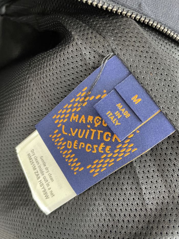 Louis Vuitton Embossed Monogram Jersey Tracksuit Top
