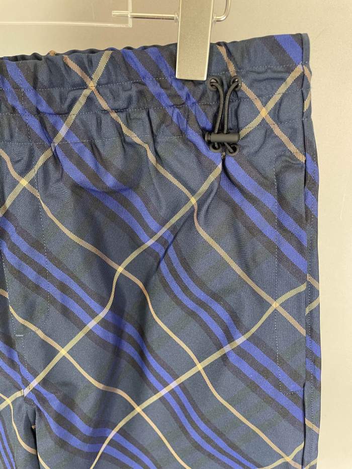 Burberry Check Horse Embroidered Shorts