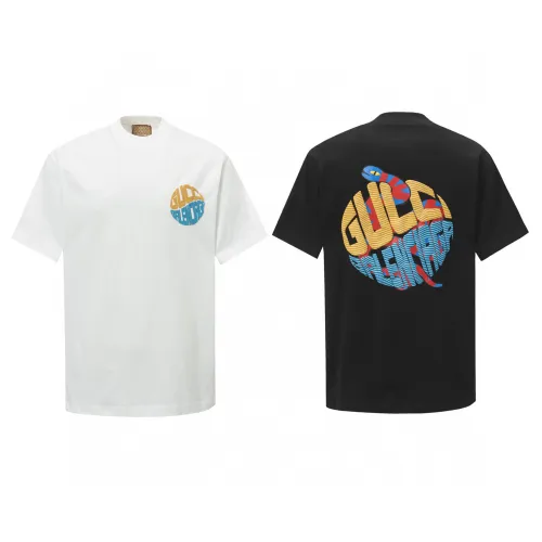 Gucci X Balenciaga logo T-shirt short sleeves