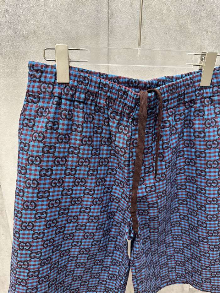 Gucci GG Check Shorts
